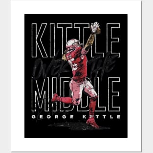 kittle over the middle Posters and Art